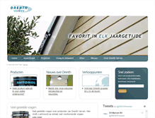 Tablet Screenshot of drenthverf.nl
